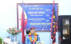 एसएसपी भुपेन्द्र खत्रीले सम्हाले काठमाडौं प्रहरीको कमाण्ड